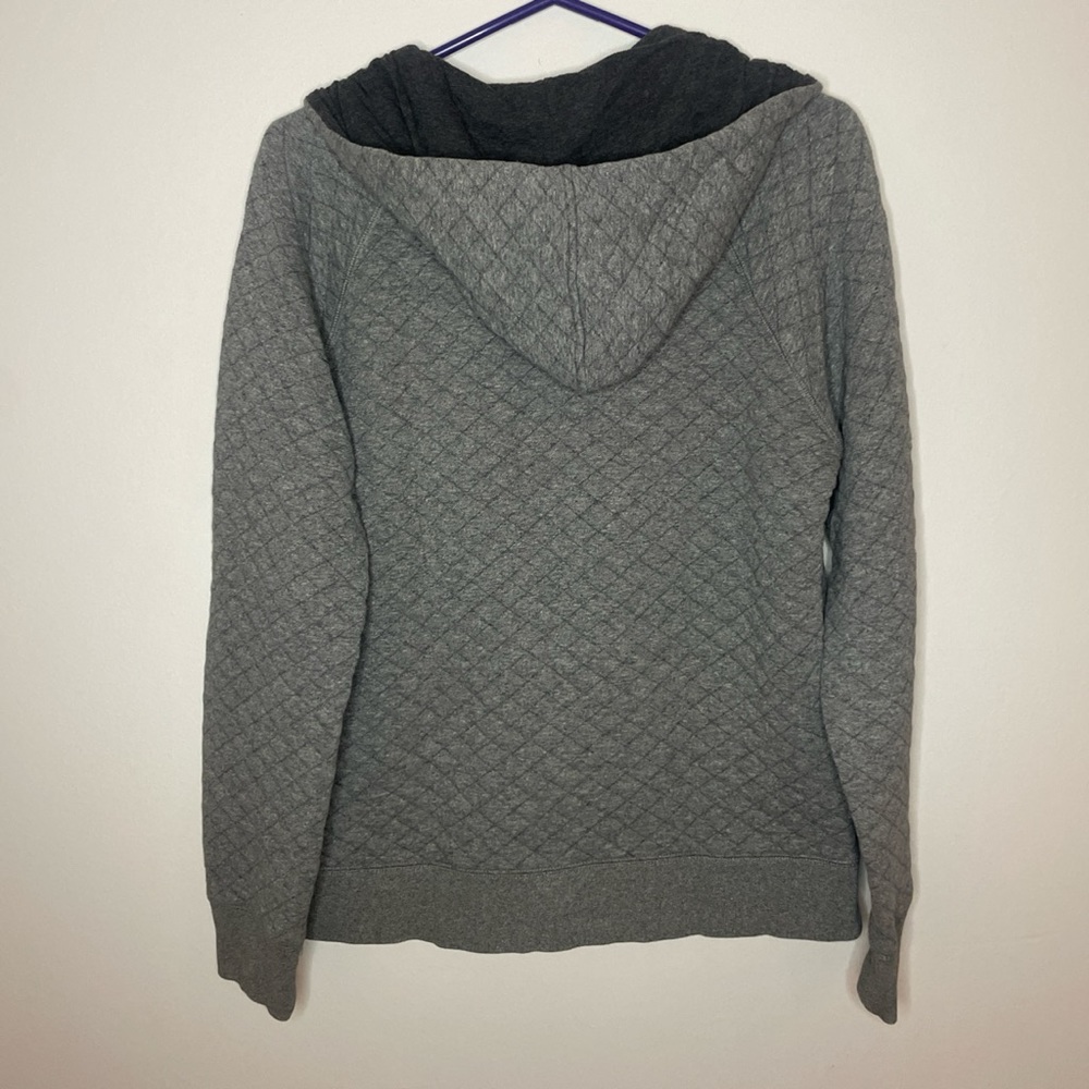 Banana Republic Gray Quilted Men's Sweater - Picture 3 of 4